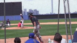 DANNY BOEHMER PITCHES FOR THE AREA CODE TRYOUTS 6-13-16