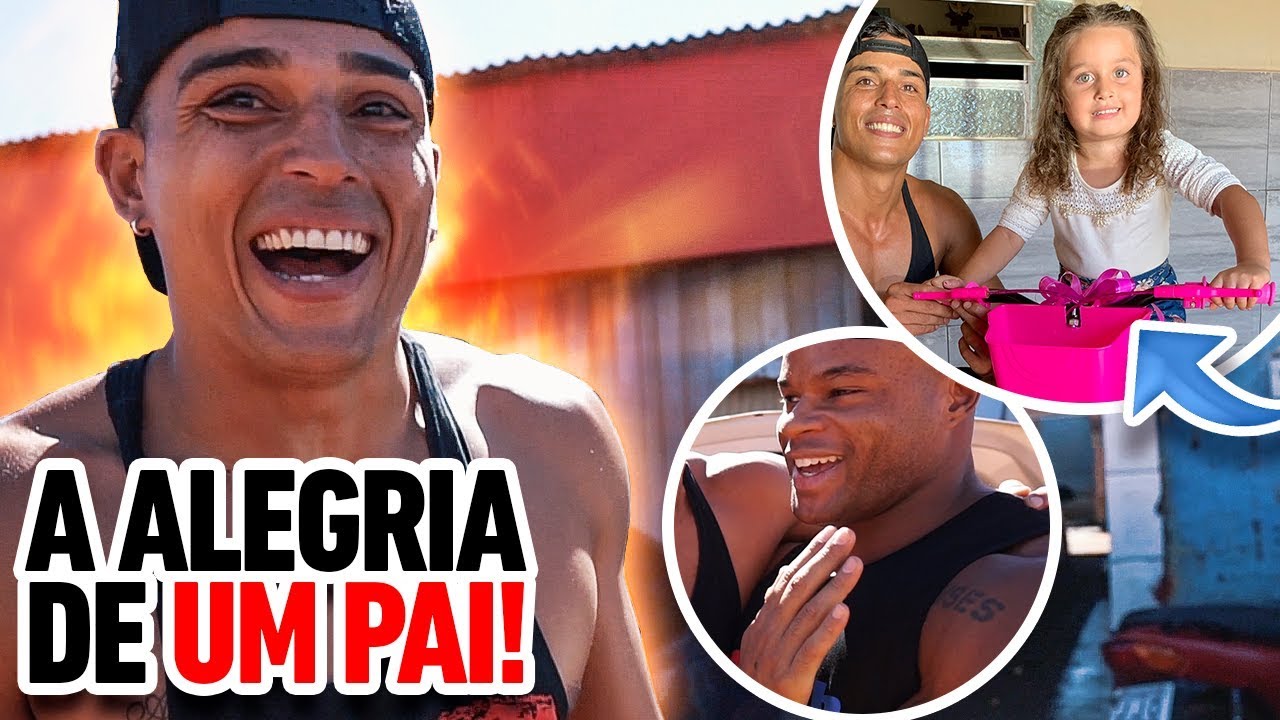 EDOC DÁ UM PRESENTÃO PARA A FILHA DO NATURAL PRA CAVALO 😍 *ele não esperava* #2 suplementos vitaminicos