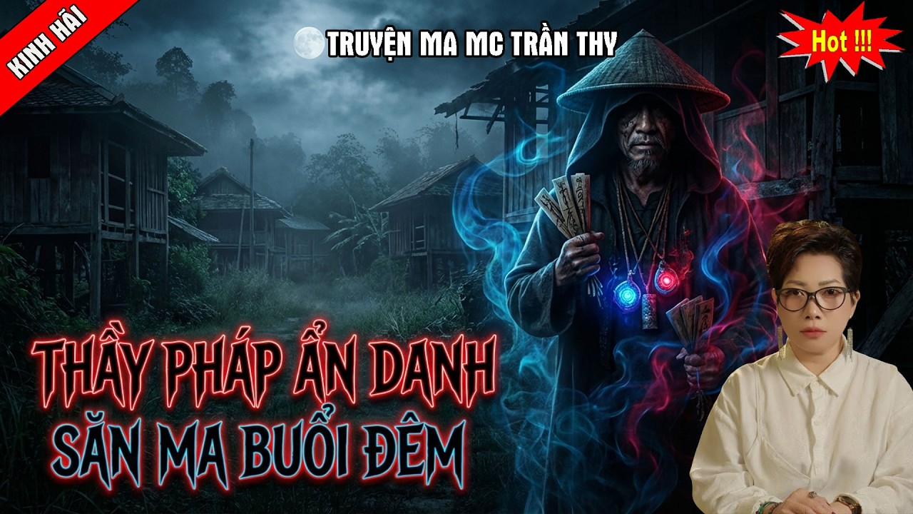 TRUYỆN MA TRẦN THY : THẦY PHÁP ẨN DANH SĂN MA BUỔI ĐÊM | Giọng Kể MC Trần Thy