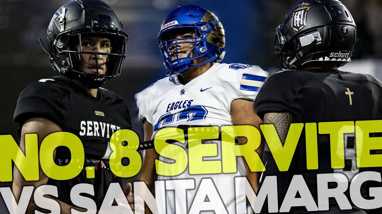 NO. 8 HS TEAM IN THE NATION | Servite vs Santa Margarita Highlights | @SportsRecruits Official Mix