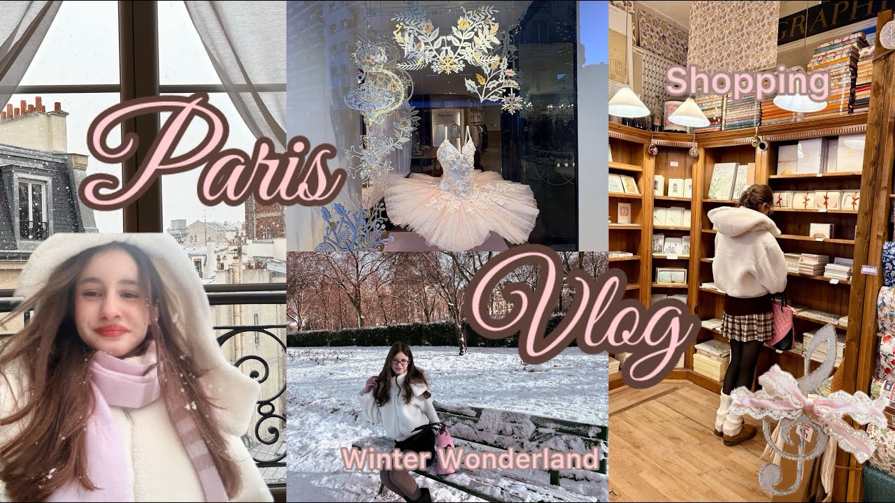 ୨ৎ aesthetic PARIS VLOG: shopping, Laduree, Mode Ausstellung, gutes Essen