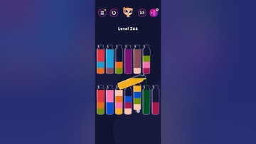 Get Color Bottle Game level 266 #shorts #pggaming