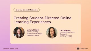 Famous Creating Student-Directed Online Learning Experiences Profile