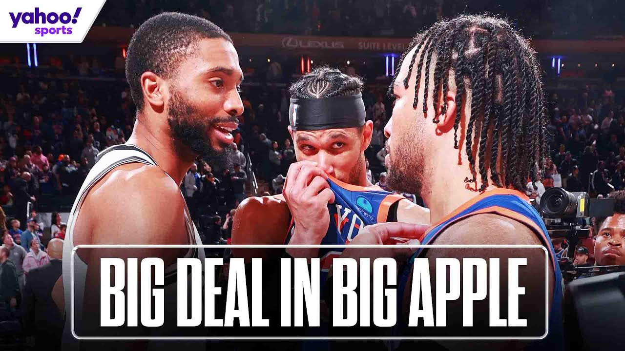 Knicks acquire MIKAL BRIDGES - but are the Nets the REAL winners? | Yahoo Sports