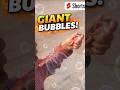 Giant Soap Bubble Trick! 😲🫧 | Amazing Bubble Experiment #shorts