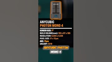 Anycubic Mono 4 One-Minute-Review