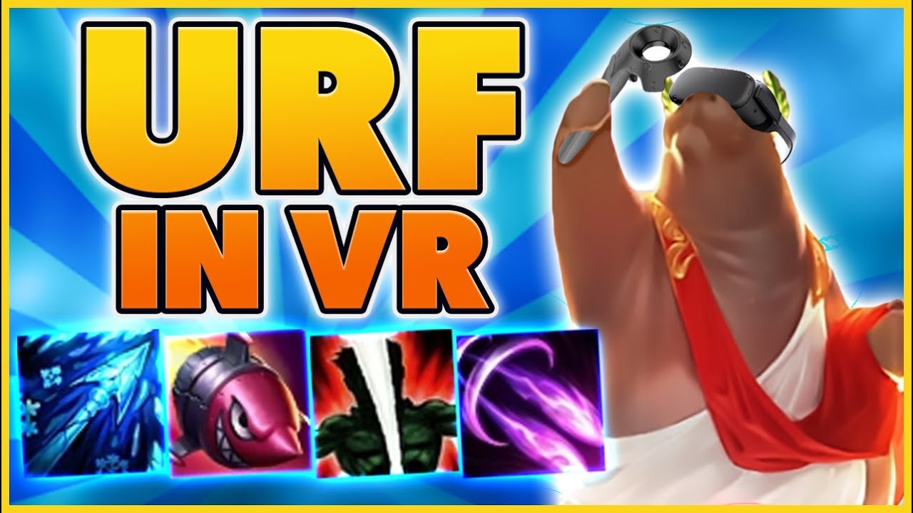 *CLASSIC URF IS BACK* SQUAD PLAYS URF IN VIRTUAL REALITY (MUST SEE) - BunnyFuFuu