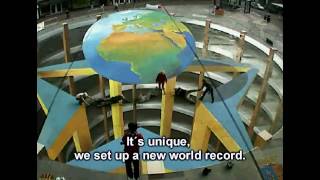 3D Street Painting World Record 2009 (English subtitle)