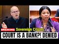 Judge Jeffrey DESTROYS Sovereign Citizen “Minister” Claiming Courtroom Is a Bank - Shuts Her Down!