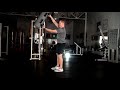 Staggered Stance Aqua Bag Swing