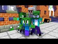 Monster School: Iron Golem Poor Baby Zombie (Best Family) (Sad story) - Minecraft Animation