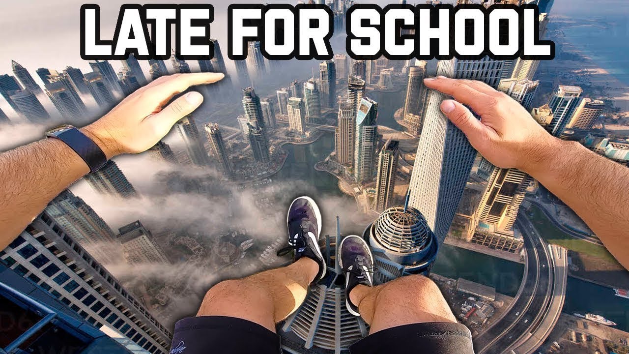 Late For School Parkour POV (EXTREME EDITION)