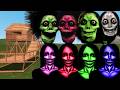 Kuchisake Onna, Alpha Wyrms Vs Towers In Garry's Mod
