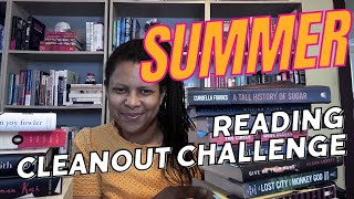 Summer Reading Cleanout Challenge and TBR | RunwrightReads