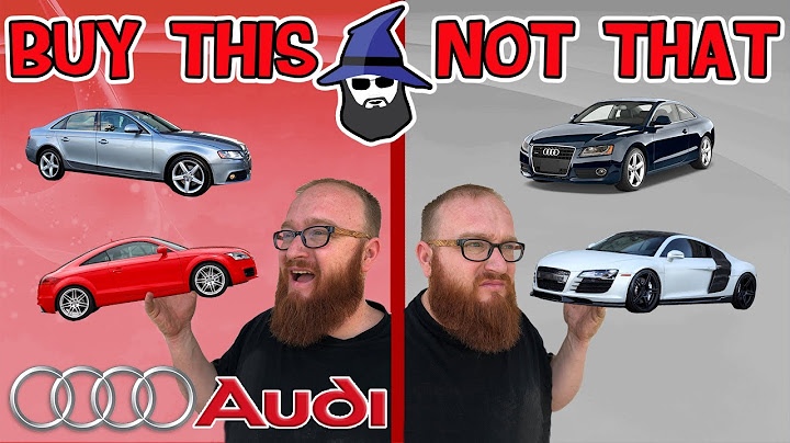 The CAR WIZARD shares the top AUDI cars TO Buy & NOT to Buy