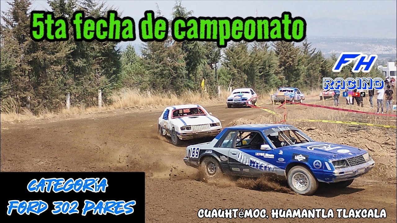 Carreras de Carcachas, categoría: Ford 302 Pares, cuauhtémoc,Huamantla Tlaxcala , 15/02/26