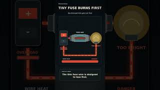 This tiny fuse burns first #shorts