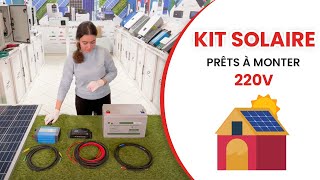 Kit solaire Autonome - 3Kw Steca/ 220V/ 6.000Wh Stockés