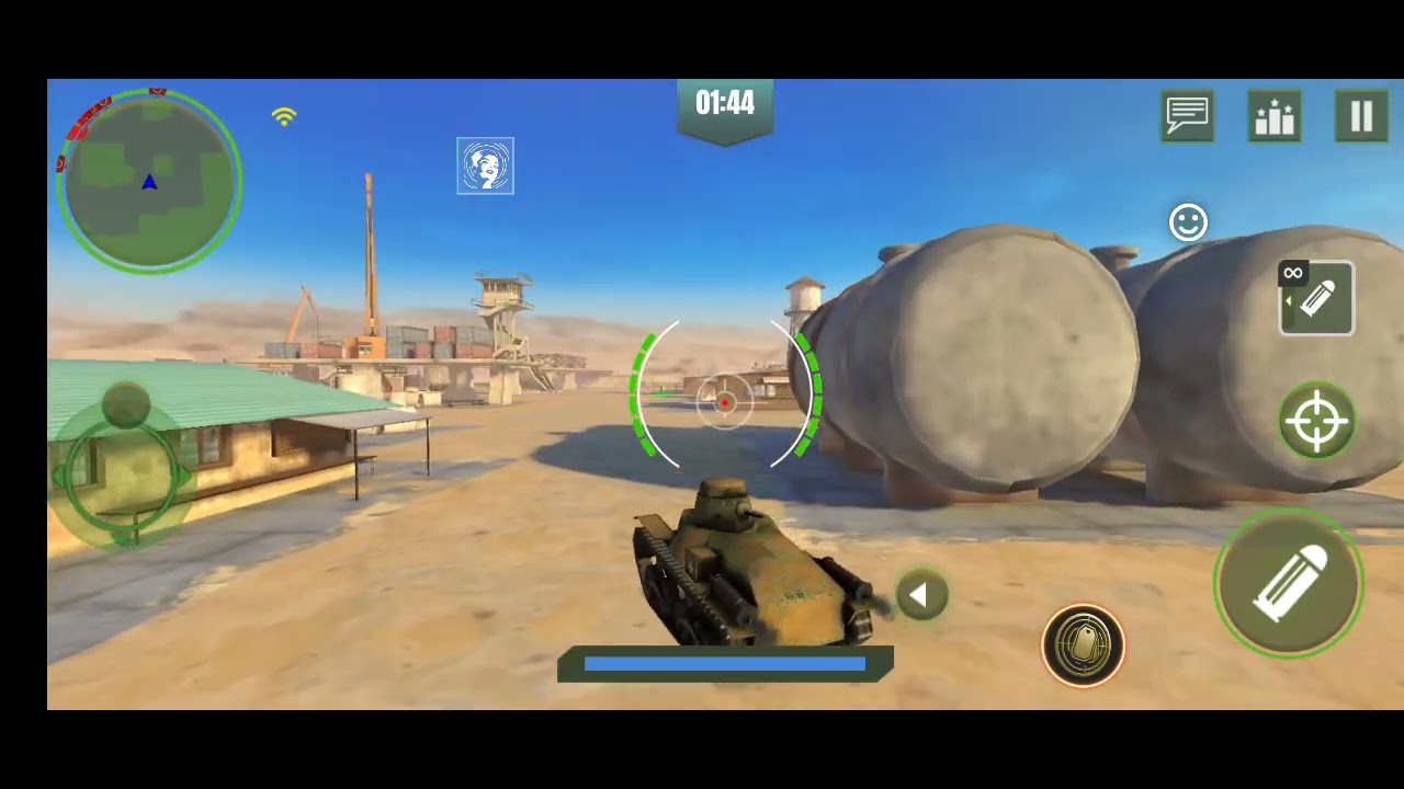 Game War Machine: Tank battle Game Level 3 tank free for all battle 