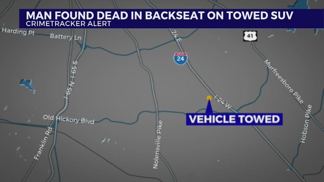 Police identify man found dead inside towed SUV - YouTube