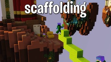 terrorizing bedwars players wIth scaffold