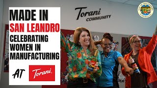 Torani - Made in San Leandro: Celebrating Women in Manufacturing - Manufacturing Week 2023