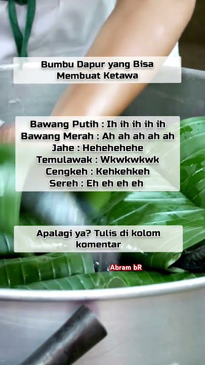 Bumbu Dapur yang Bisa Membuat Tertawa #shorts