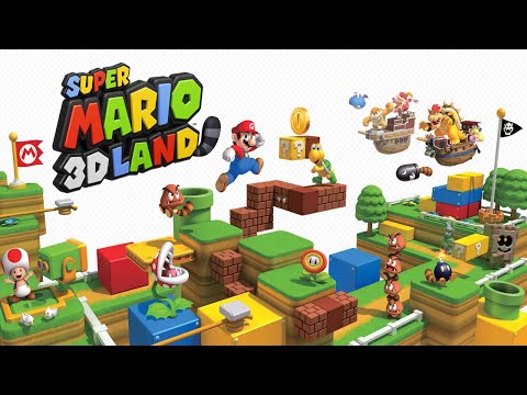 Super Mario 3D Land All Game (All Star Coins)