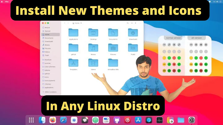 HOW TO INSTALL NEW THEMES AND ICONS IN LINUX | Best Linux themes | INSTALL THEMES IN UBUNTU (hindi)