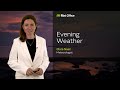25/02/2026 - Mild overnight - Evening Weather Forecast UK – Met Office Weather