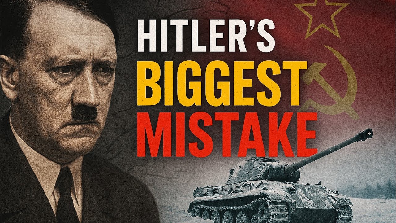 Hitler’s Biggest Mistake That Lost Him World War II | Operation Barbarossa Hitler’s Biggest Mistake That Lost Him World War II | Operation Barbarossa