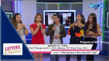 I REMEMBER A BOY CAST (2ND) NET25 LETTERS AND MUSIC Full Interview