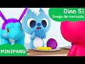 Aprende las colores con MINIPANG | dino S1 | Juego de mercado 🧺 | MINIPANG TV 3D Play