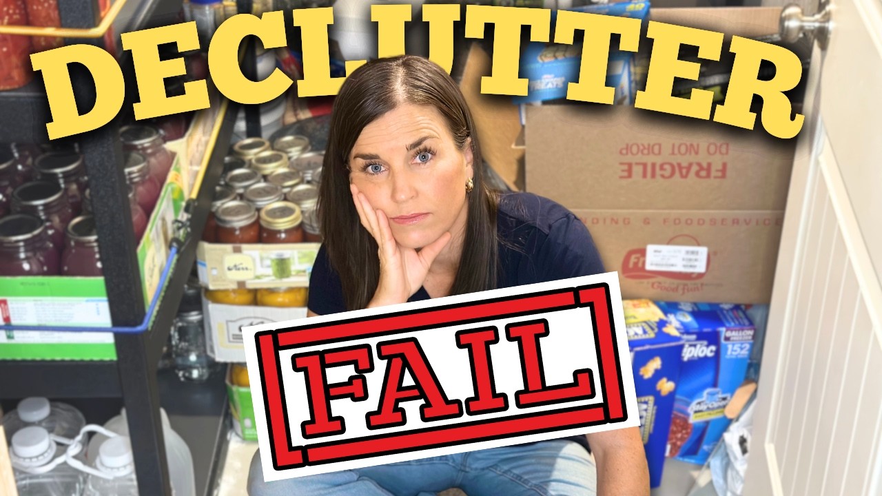 Decluttering FAIL! That Didn't Go As Planned! - YouTube