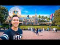 My Last Day At Disneyland | Eating Delicious Food AND Riding My Favorite Rides | A Park Hopping Day