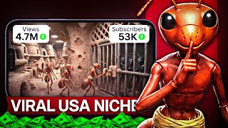 I Found The Most VIRAL USA Niche for 2026 (₹0 to $10,000) 🤯