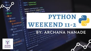 Python 11-2 W 30-05-2020