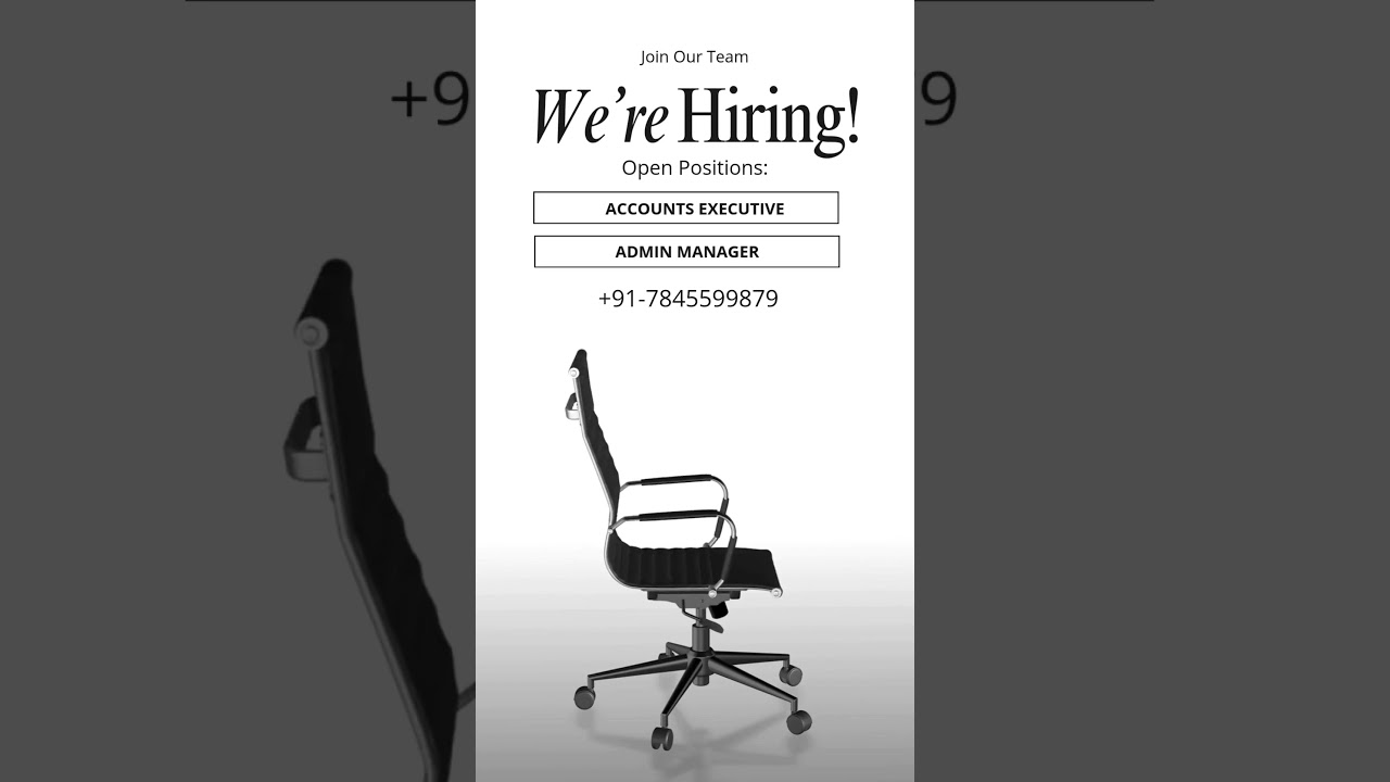 Hiring Now! Accounts & Admin Job Vacancy | Immediate Openings | 7845599879