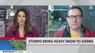 Storms boost Sierra snowpack