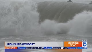 High Surf Advisory in effect for Malibu coast ahead of incoming storm