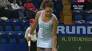 Jelena Dokic vs Alexandra Stevenson 2003 Zurich Highlights