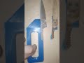 #diy scissors handle repair test fit in #blue #petg.