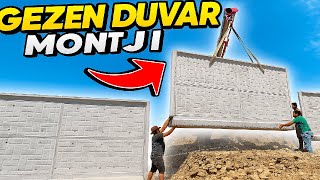 Gezen Duvar Montaji 