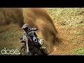 Pro mx riders doug parsons  kris foster freeride motocross in socal canyons