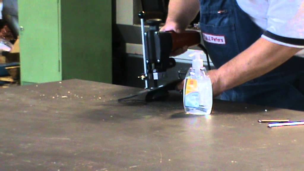 Устройство для вырезки прокладок и полос P/GS 20 - YouTube