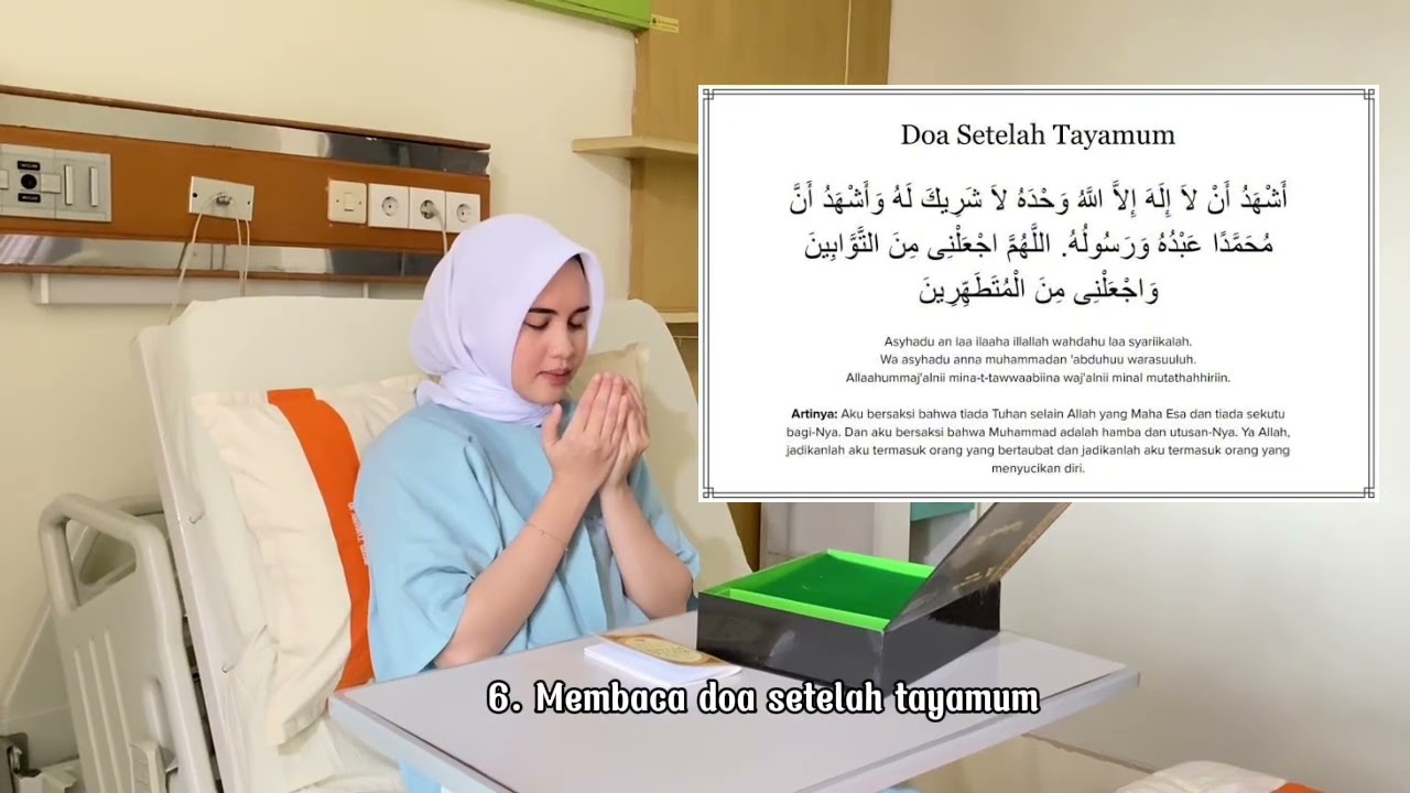 Tata Cara Bertayamum dan Sholat untuk Orang Sakit