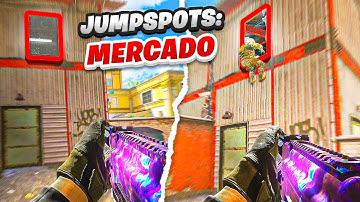 best JUMP SPOTS on EVERY MAP in Modern Warfare 2!! (Mercado Las Almas)