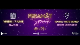 “Freamăt de speranță” pentru viața Izabelei, pe 7 iunie la @teatrulmunicipalmateivisni5903