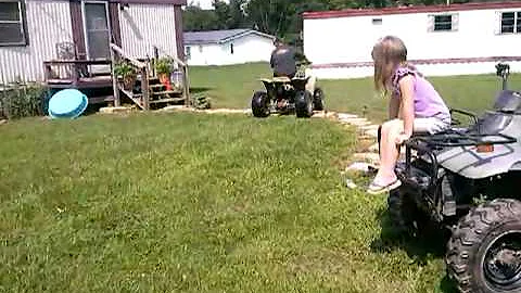 First rides on honda400ex
