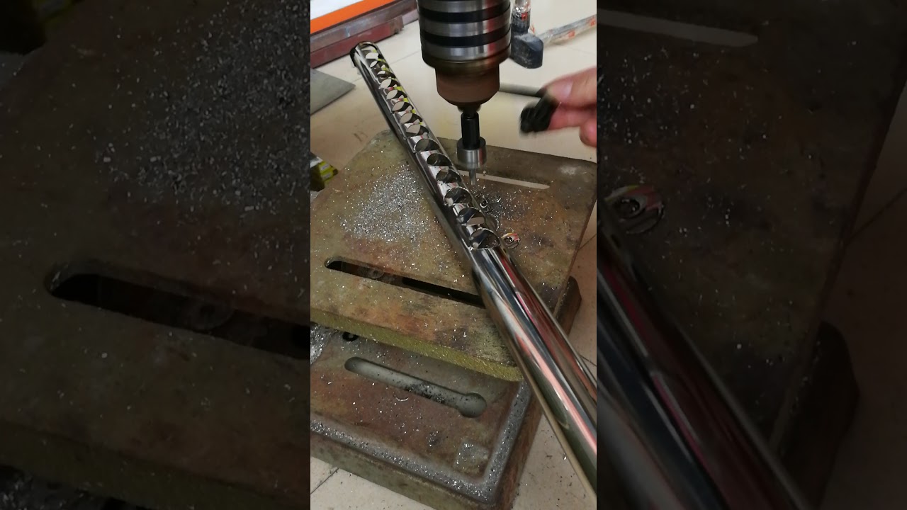 HSS HOLE SAW STAINLESS STEEL YouTube